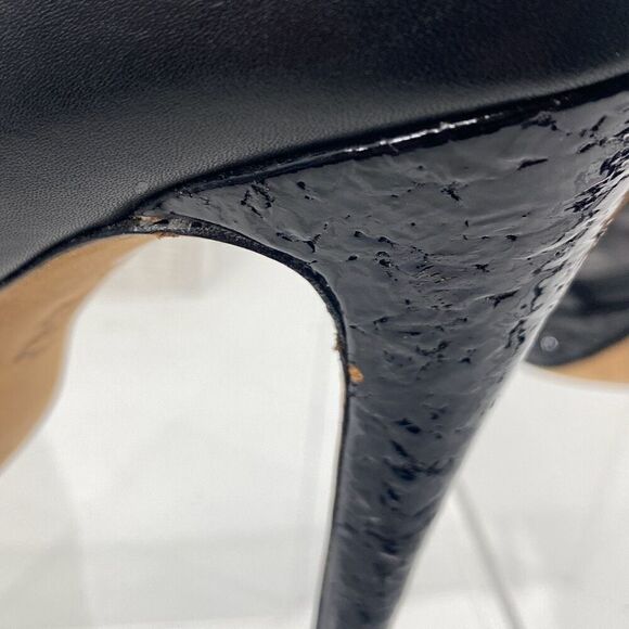 Charles David Platform High Heeled Strappy Stiletto Heel Sandals Black 7.5 - Picture 7 of 13